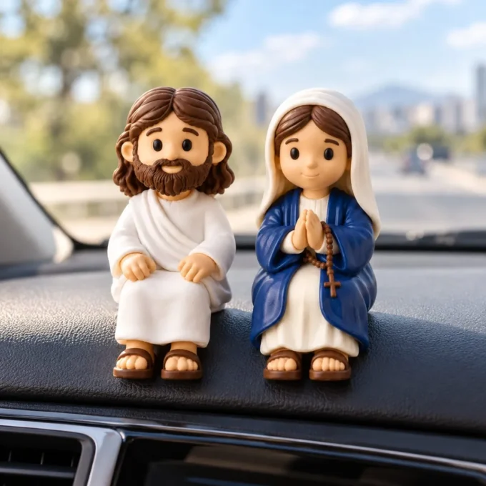 kit mini jesus maria sentados