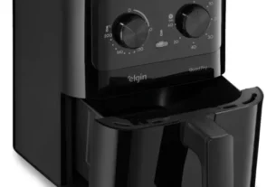Air Fryer Elgin Quad Fry 42L preta completa