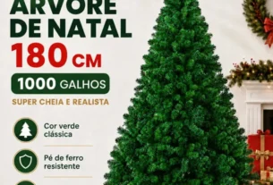 Árvore de Natal Atelier Enovelada 1,80m