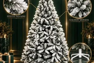 arvore natal luvinco imperial 694 galhos