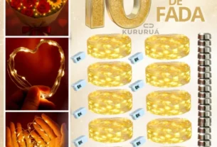 kit fio fada kururua 10 unidades