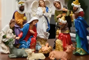 presepio grande natal resina 11 imagens
